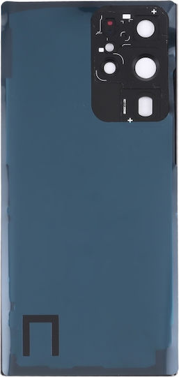 Capac Baterie Capac Lentilă Cameră Baterie Negru pentru Galaxy S22 Ultra 5G
