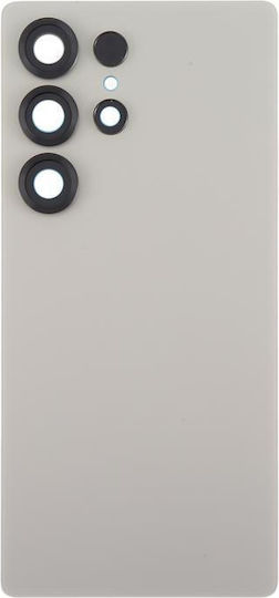 Καπάκι Μπαταρίας Camera Lens Cover Samsung Galaxy S25 Ultra Sm-s938 Silver Oem