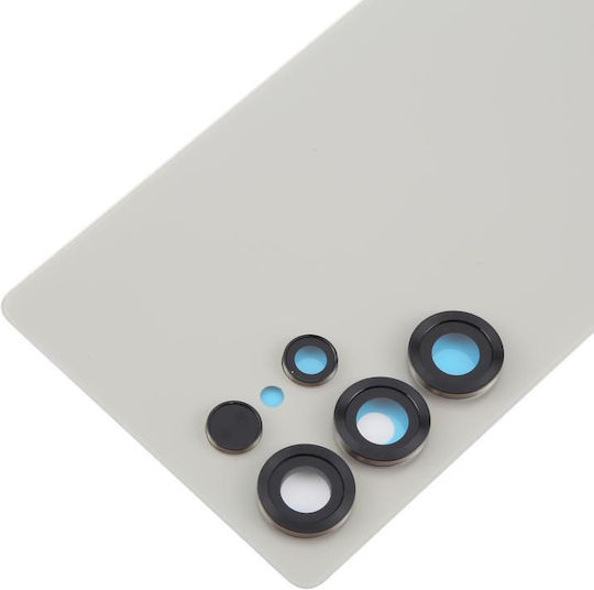 Καπάκι Μπαταρίας Camera Lens Cover Samsung Galaxy S25 Ultra Sm-s938 Silver Oem