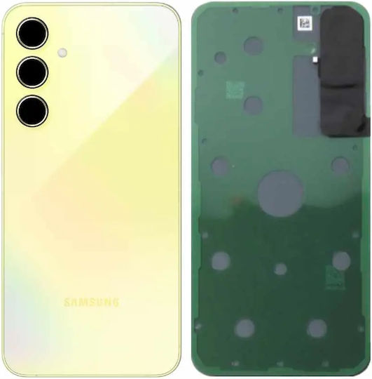 Capac baterie galben original Samsung A556b Galaxy A55 5G
