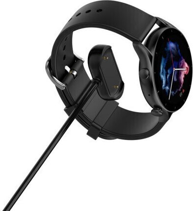 Καλώδιο Φόρτισης USB Φορτιστής για Xiaomi Amazfit GTR 4 / GTR 4 Pro / GTS 4 Μαύρος