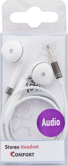 2GO In-ear Handsfree with 3.5mm Connector White / Grey