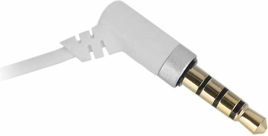 Pioneer SE-C3T In-ear Handsfree με Βύσμα 3.5mm Λευκό
