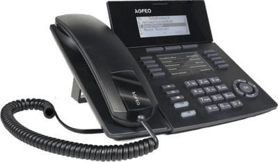 Agfeo Verkabelt IP-Telefon in Schwarz