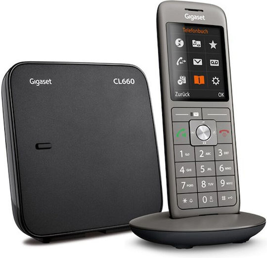 Gigaset CL660A Duo Cordless Phone Gray
