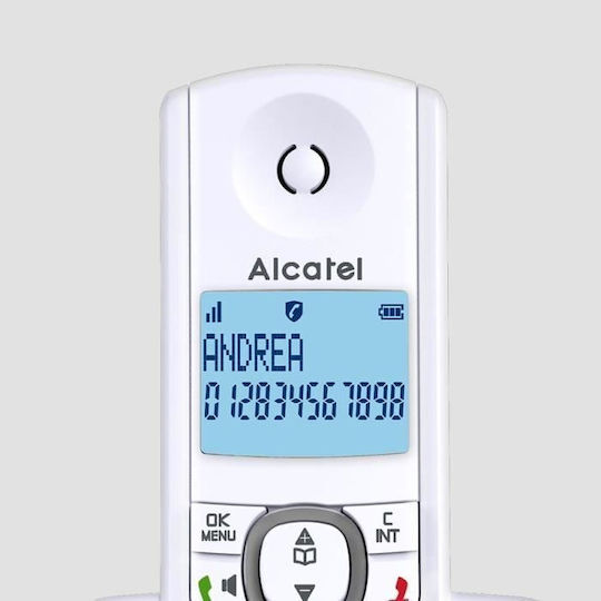 Alcatel F530 (Английско Меню) Безжичен Телефон Сив