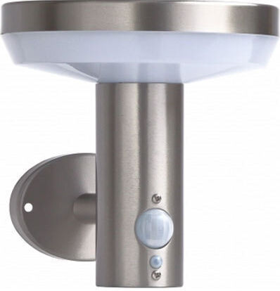 Optonica Wall Mounted Solar Light 4.4W 600lm Warm White 3000K with Motion Sensor and Photocell