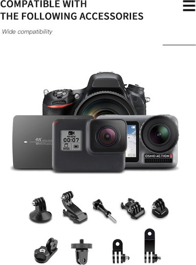 L02 Selfie Stick Trepied Pentru Telefon Mobil Bluetooth Negru