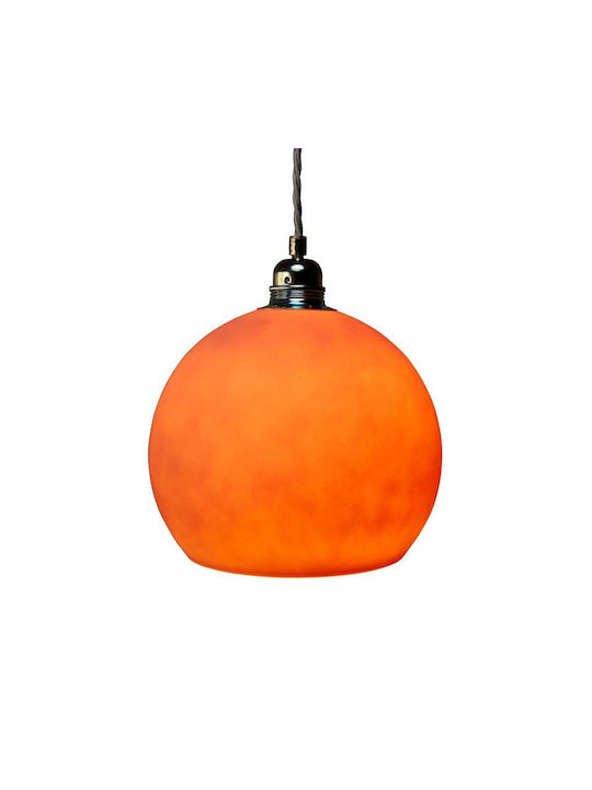 Ebb & Flow Pendant Light Pink with Socket E27 22x22cm