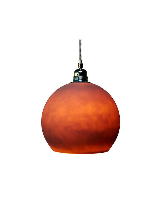 Ebb & Flow Pendant Light Pink with Socket E27 22x22cm
