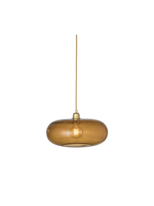 Ebb & Flow Pendant Light Turquoise with Socket E27 36x36cm