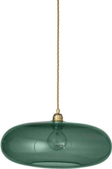Ebb & Flow Pendant Light Black with Socket E27 45x45cm