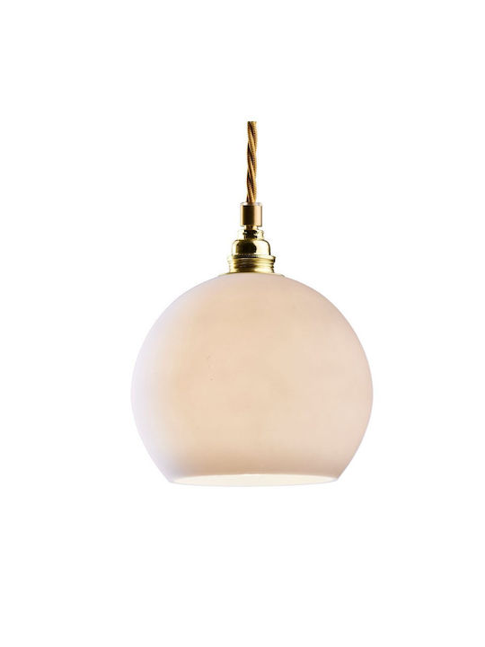 Ebb & Flow Pendant Light Brown with Socket E14, E.14 15.5x15.5cm