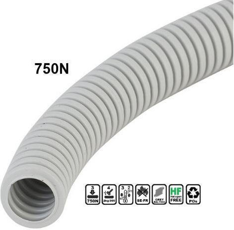 Fos me SPIRAL Elektrischer Leitungskanal mit Durchmesser 16mm aus Kunststoff 1m 39-00416