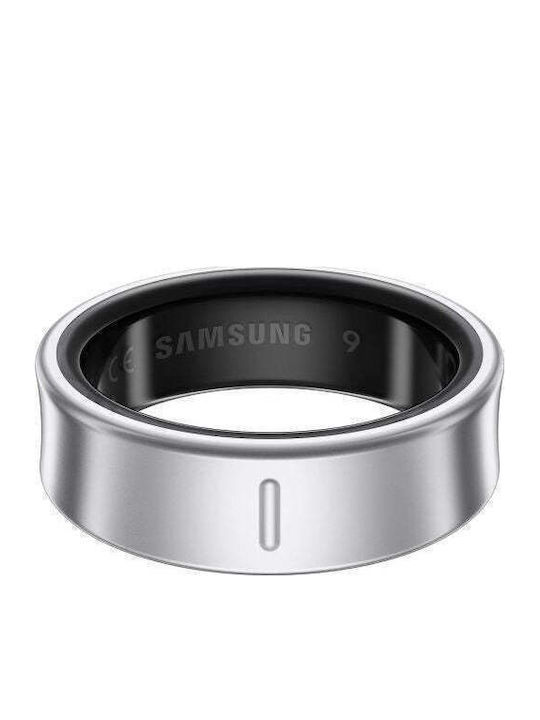 Samsung Galaxy Ring 15.7mm Αδιάβροχο με Παλμογράφο Titanium Silver