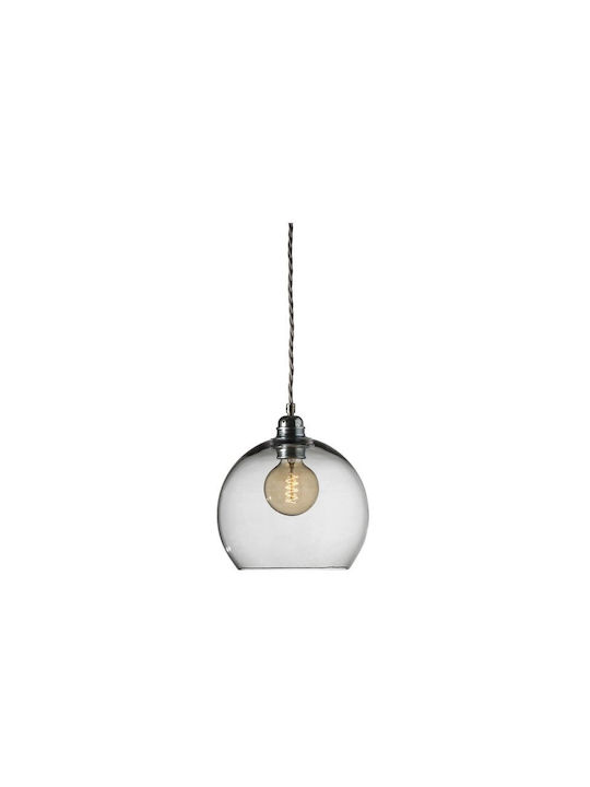 Ebb & Flow Pendant Light Turquoise with Socket E27 22x22cm
