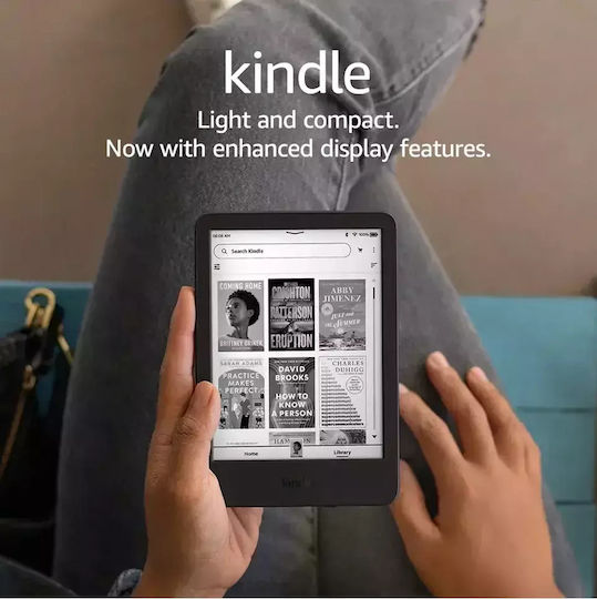 Amazon Kindle (2024) With Ads 6" 16GB Black
