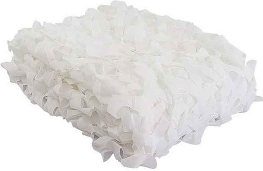Ecoshadow Ορθογώνιο Δίχτυ Παραλλαγής Λευκό 2x3m 160gr/m²