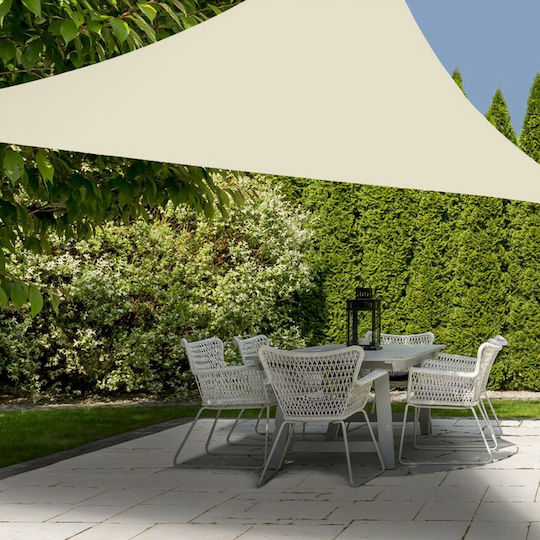 Триъгълник Shade Sail Бежов 3.6x3.6m