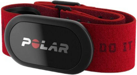 Polar H10 Подходяща за плуване Сърдечен пулс колан За гърди 93см в Червен цвят