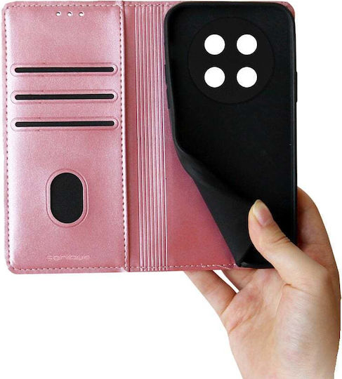 Vintage Magnet Brieftasche Sonique Honor Magic7 Lite 5G Rose Gold