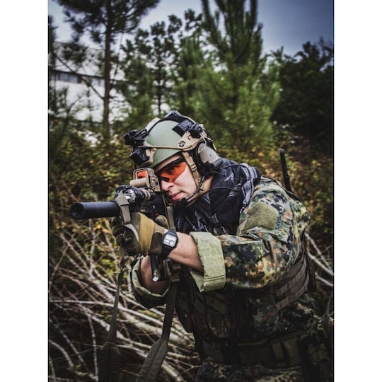 Swiss Eye Lunettes - Tilton 14621 - Black Matt/Light Green - Smoke BW Revo