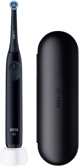 Oral-B iO Series 2 Periuță de dinți electrică cu Senzor de Presiune și Husă de Călătorie Neagră