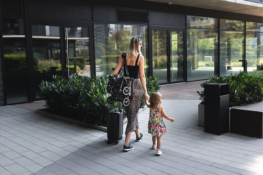 Kidnort Snopertel Kinderwagen Geeignet für Neugeborene Grey