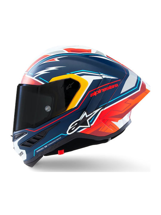 Alpinestars Supertech R10 Pedro Acosta Le Κράνος Μηχανής Full Face ECE 22.06 με Pinlock