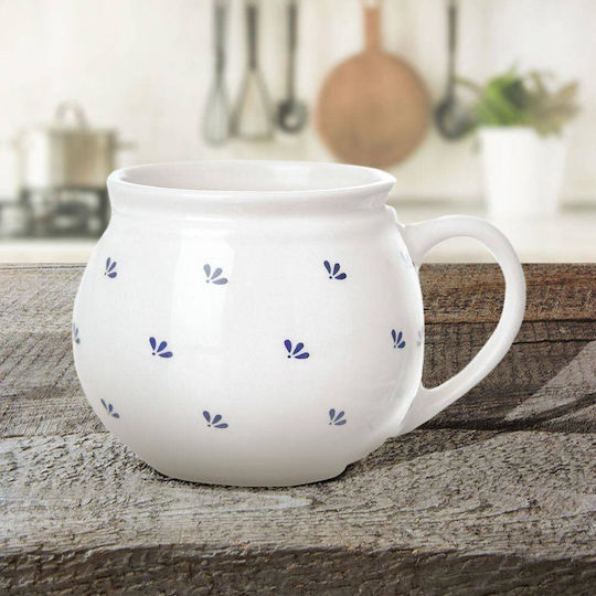 Orion Κούπα Κεραμική Λευκή 190ml