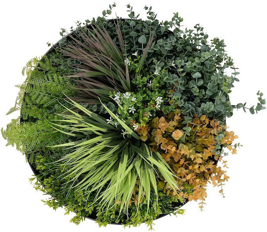 GloboStar Panou artificial de frunziș 50x23cm Garden GloboStar Panou artificial de frunziș 50x23cm Garden