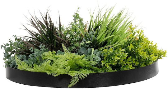 GloboStar Изкуствена панелна листва 50x23см Garden