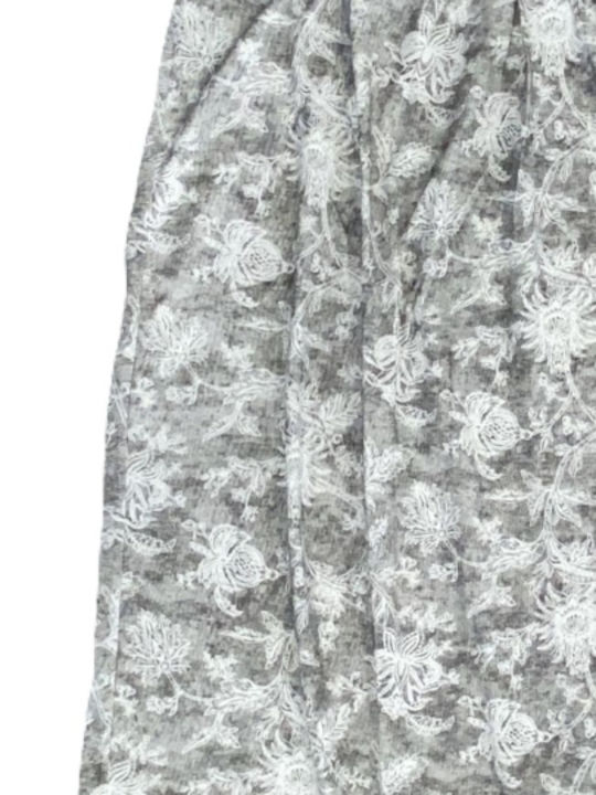 Nina Club Winter Damen Nachthemd Gray