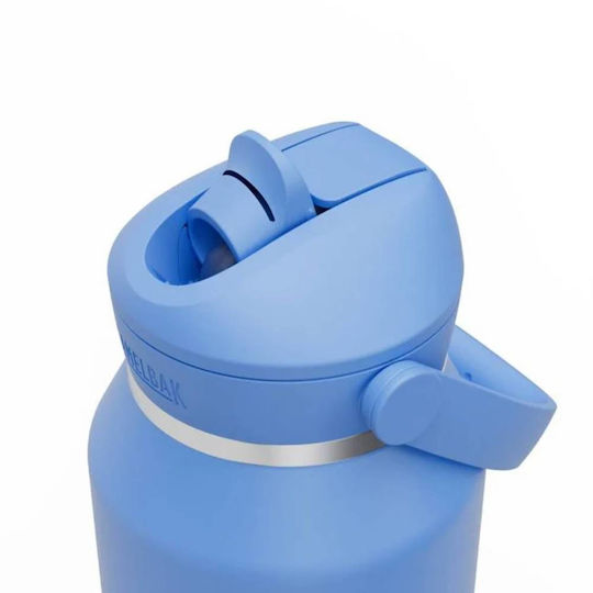 Camelbak Flasche Thermosflasche Rostfreier Stahl BPA Frei 1lt Sky Blue mit Stroh