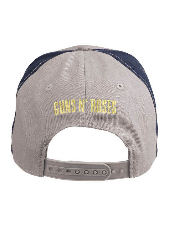 Jockey Șapcă Gunsnroses Gri Închis Albastru