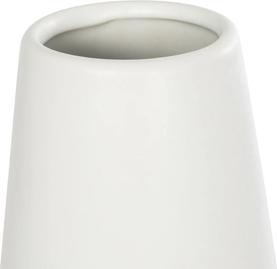 GloboStar Consoli Topf Keramik Beige 14x14x25cm.