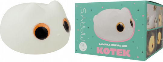 Mary's Mary's Nursery Night Light LED Kitten Battery White Warm