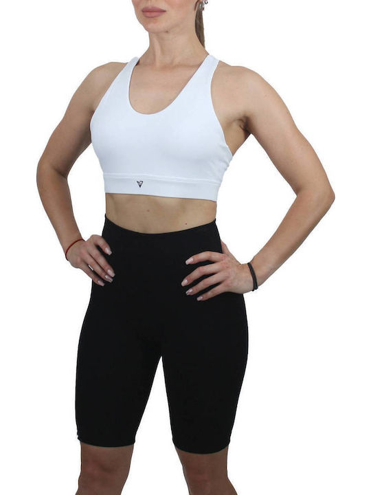 Women's Sports Bra without Padding White