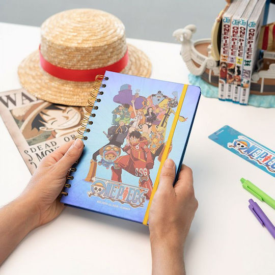 Grupo Erik One Piece - Straw Hat Crew Weekly Academic Agendas 2025/26 Spiral 15x21cm