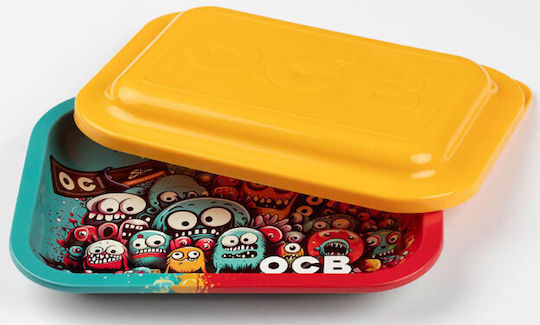 Ocb Rolling Tray 14cm Κίτρινο