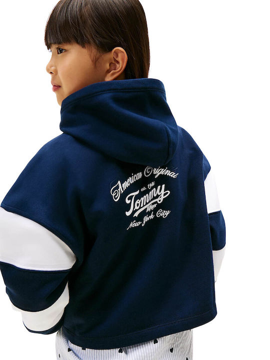 Kids Sweatshirt with Hood Blue