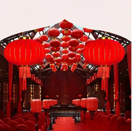 Traditional Chinese Red Lantern – 1 Piece
