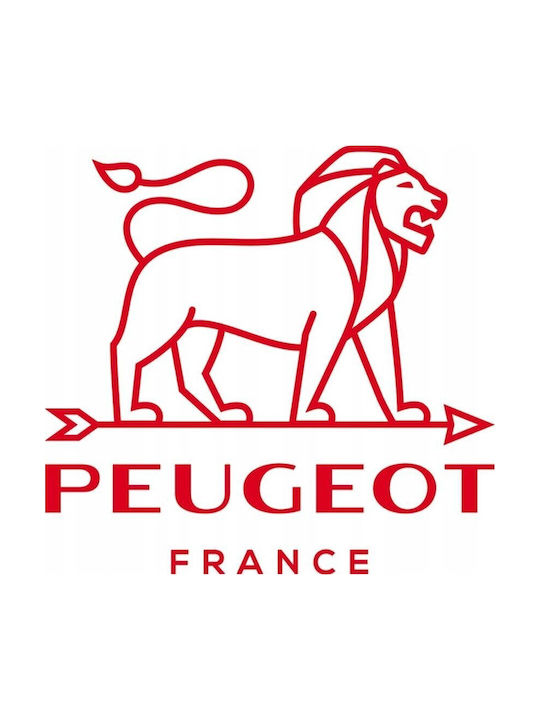 Peugeot Bistro Χειροκίνητος Μύλος Αλατιού Ξύλινος σε Πορτοκαλί Χρώμα 10cm