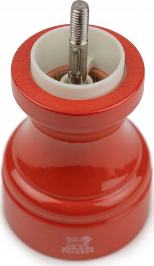 Peugeot Bistro Manual Salt Mill Wooden in Orange Color 10cm