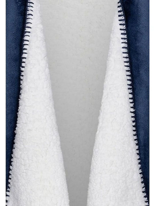 Damen Blau Cape