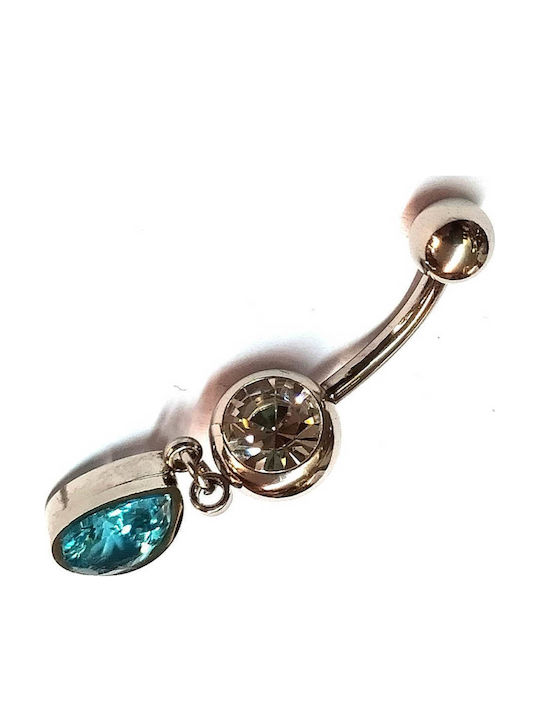 Amalfi Accessories Обеци за пиърсинг Барове Акоремно бутонче