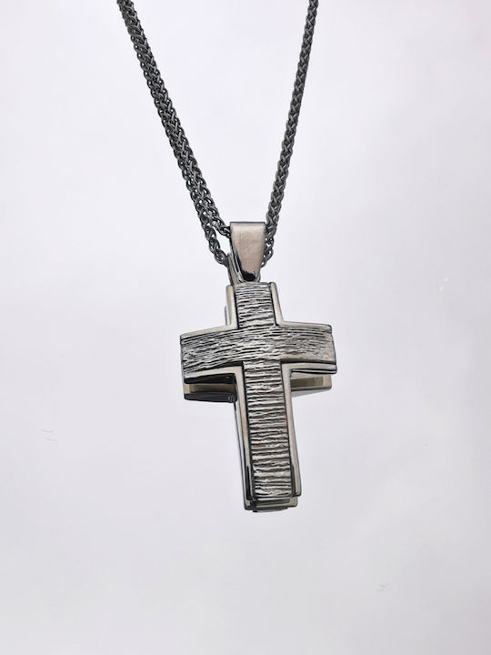 Aris Dentopoulos Jewellery Ασημένιος Σταυρός