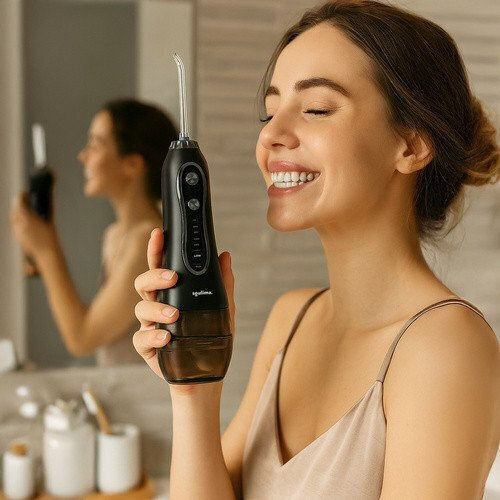 Soulima Water Flosser με Θήκη Ταξιδίου Μαύρο