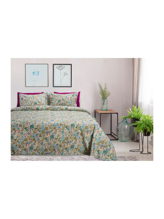 Whitegg Ba161 Σετ Σεντόνια Υπέρδιπλα 240x267εκ. Πετρόλ (4τμχ)