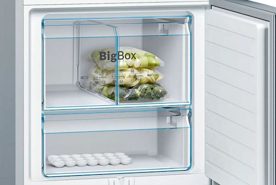 Bosch Ψυγειοκαταψύκτης 503lt Υ191xΠ70xΒ77εκ. Inox KGV58VLEAS